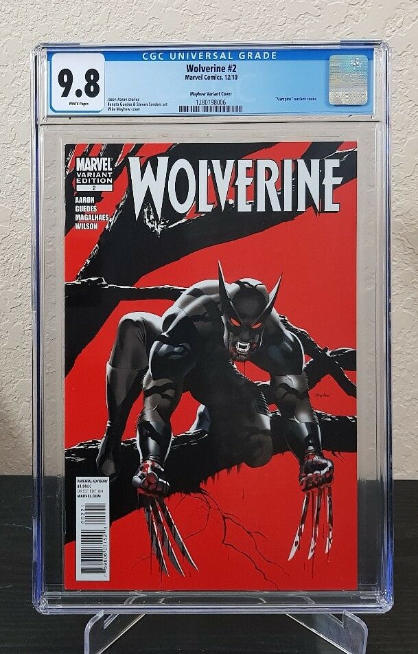 Wolverine #2 (2010) shops CGC 9.8 1:15 Mayhew