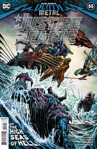 JUSTICE LEAGUE #55 CVR A LIAM SHARP (DARK NIGHTS DEATH METAL) - grayskullhobbies.com