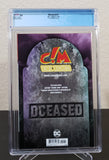 Dceased #1 CGC 9.8 Batman Harley Quinn Homage Comic Madness Suydam - grayskullhobbies.com