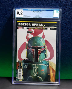 Star Wars Doctor Aphra #24 CGC 9.8 Boba Fett Galactic Icons Variant - grayskullhobbies.com