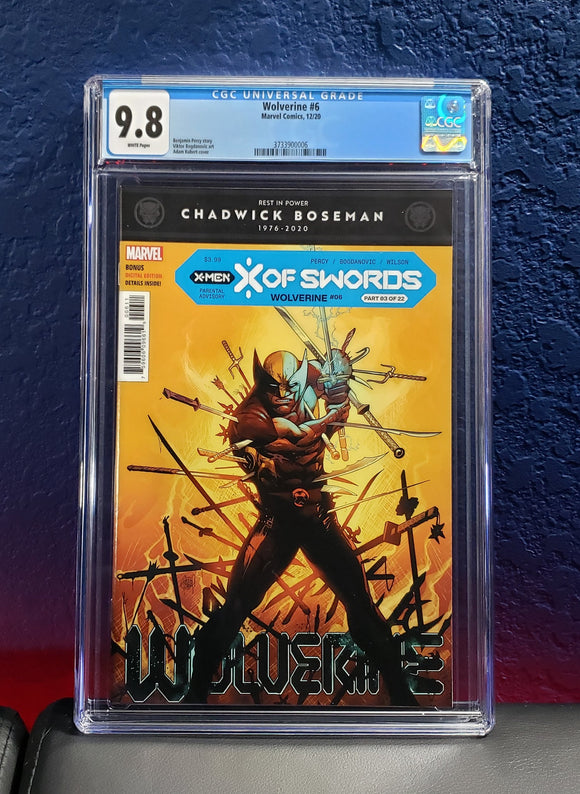 Wolverine #6 CGC 9.8 1st Appearance Solem Kubert Cover A