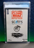 Star Wars Adventures The Clone Wars #4 CGC 9.8 Mel Milton Virgin Variant Yoda Maul