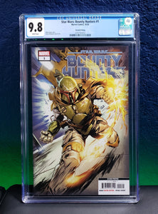 Star Wars Bounty Hunters #1 CGC 9.8 2nd Print Variant Boba Fett Mandalorian