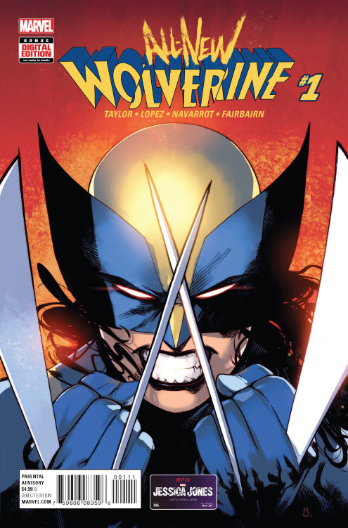 ALL NEW WOLVERINE #1 - grayskullhobbies.com