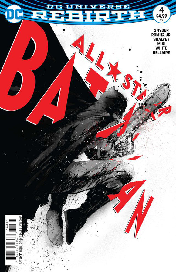 ALL STAR BATMAN #4 JOCK VAR ED - grayskullhobbies.com