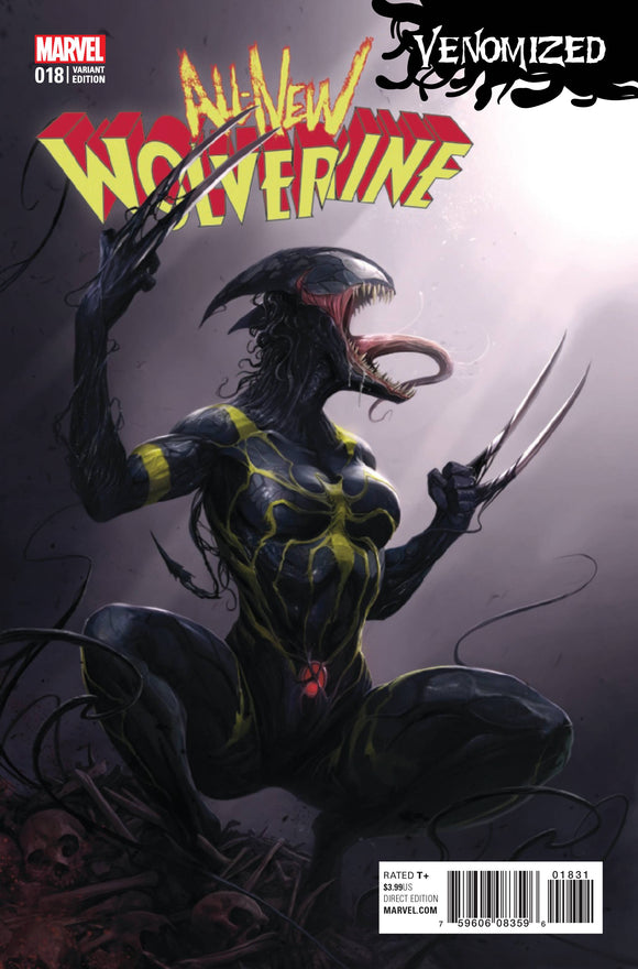 ALL NEW WOLVERINE #18 MATTINA VENOMIZED VAR - grayskullhobbies.com