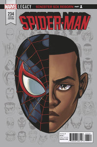 SPIDER-MAN #234 MCKONE LEGACY HEADSHOT  1:10 Incentive Variant Legacy - grayskullhobbies.com