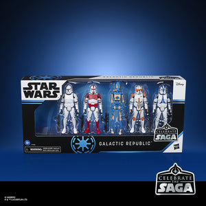 Star Wars Celebrate The Saga Galactic Republic Troopers In Hand 3.75" New Sealed - grayskullhobbies.com