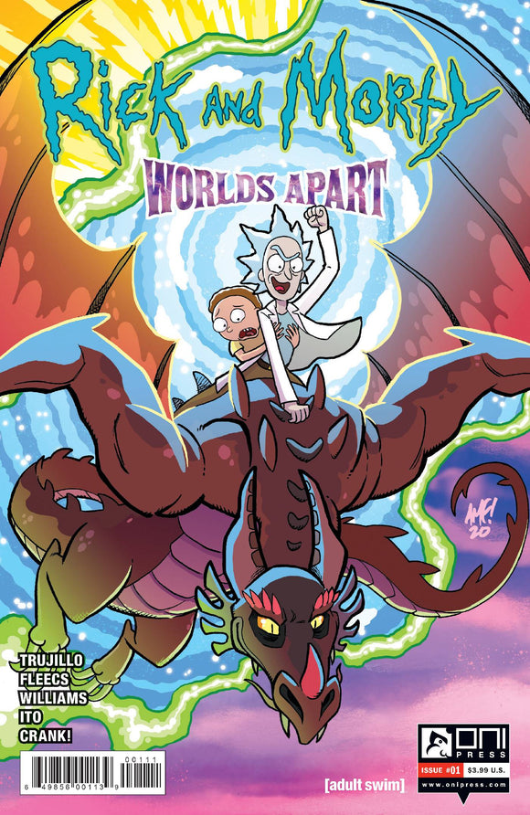 RICK AND MORTY WORLDS APART #1 Cover A FLEECS