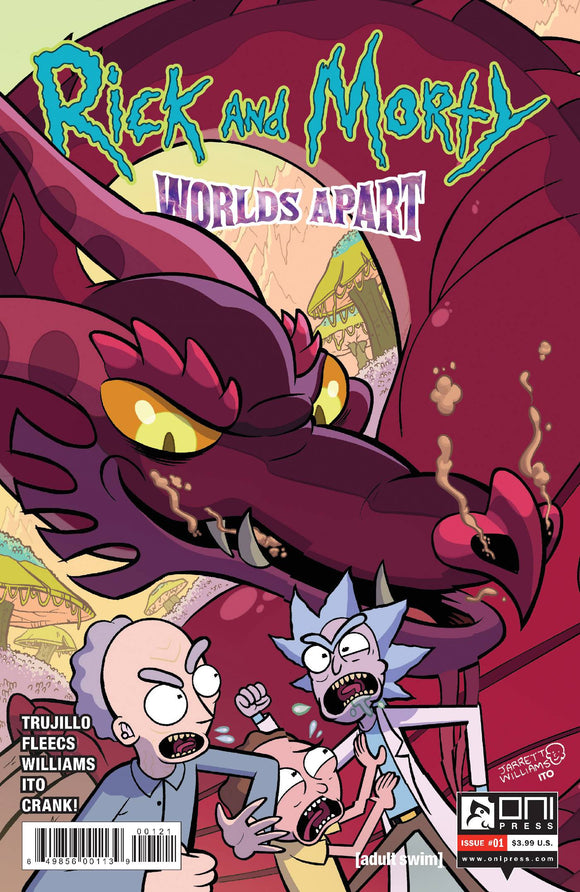 RICK AND MORTY WORLDS APART #1 Cover B WILLIAMS