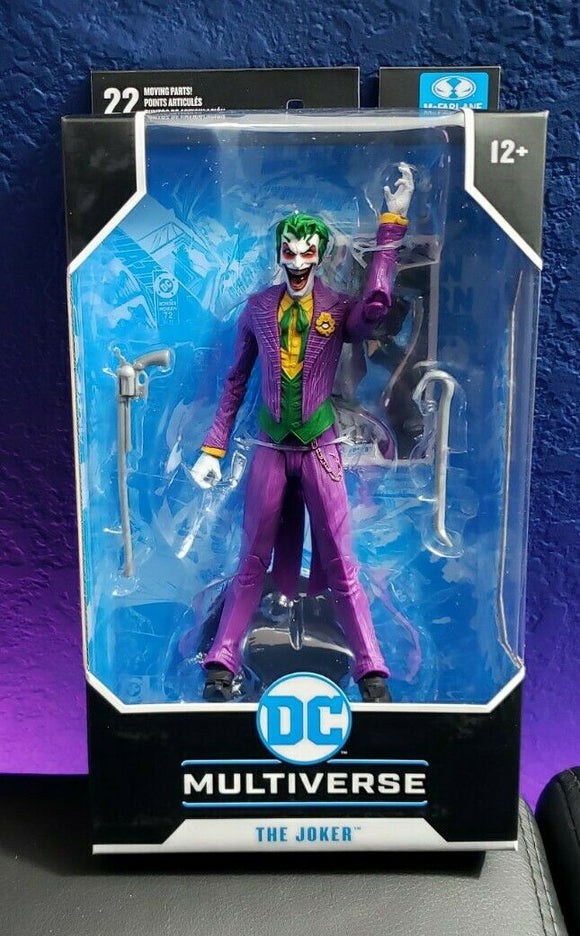Mcfarlane Toys The Joker Modern DC Rebirth Figure DC Multiverse Wave 3