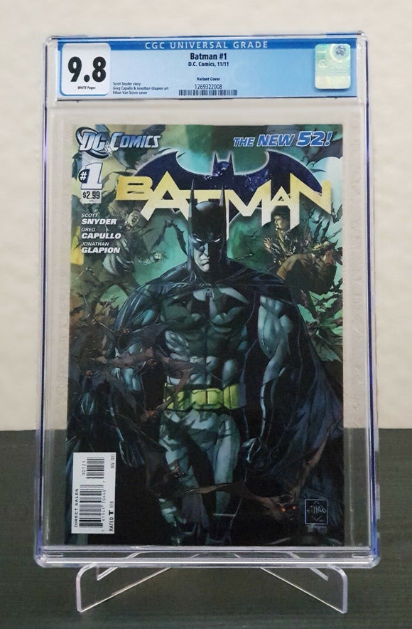 Batman #1 Ethan Van Sciver Variant CGC 9.8 New 52 - grayskullhobbies.com