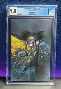 Dark Nights Death Metal #3 CGC 9.8 Peach Momoko Cover C Virgin Variant Robin King