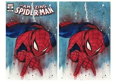 Amazing Spider-Man #46 Peach Momoko Virgin Variant Set - grayskullhobbies.com